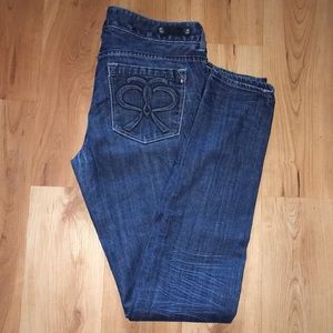 Express rerock skinny jeans